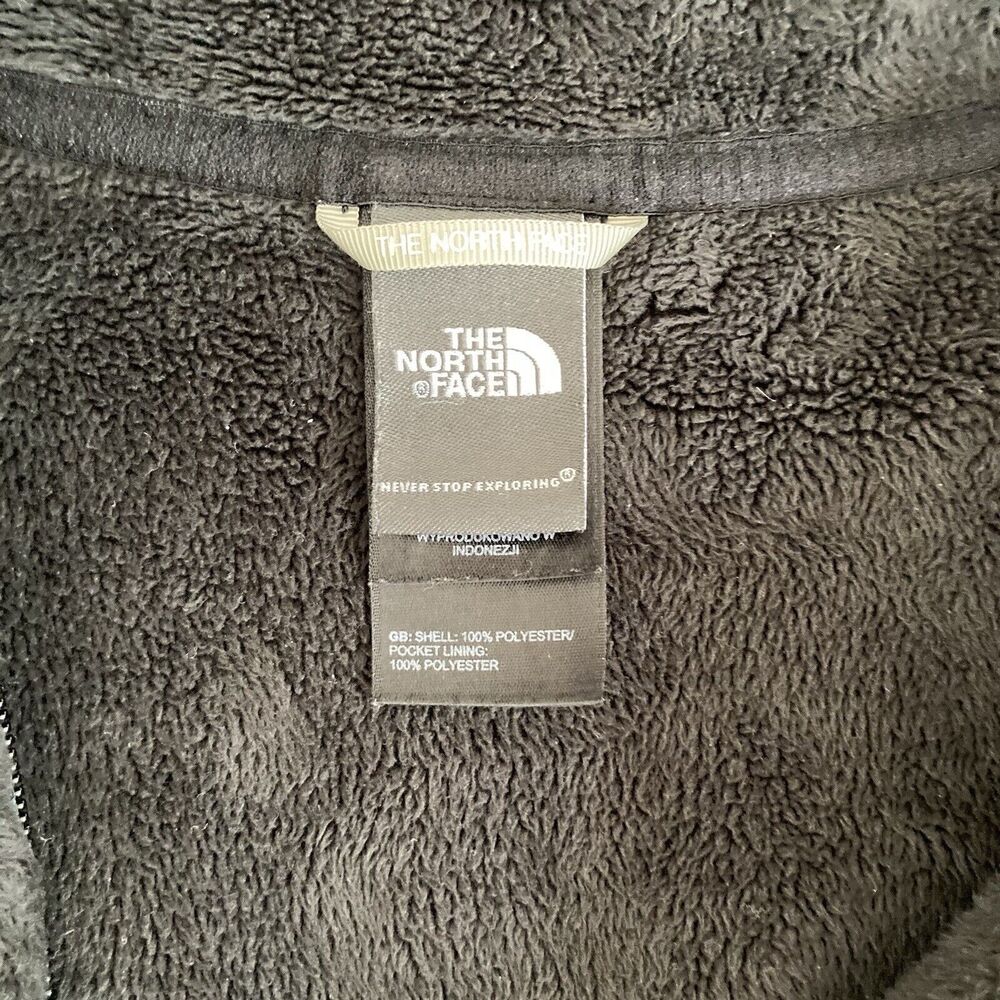 THE NORTH FACE Jacket Womens Medium Black Full Zip Fleece Lined Warm Winter - Picture 7 of 8